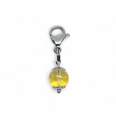Citrine Clip on Charm